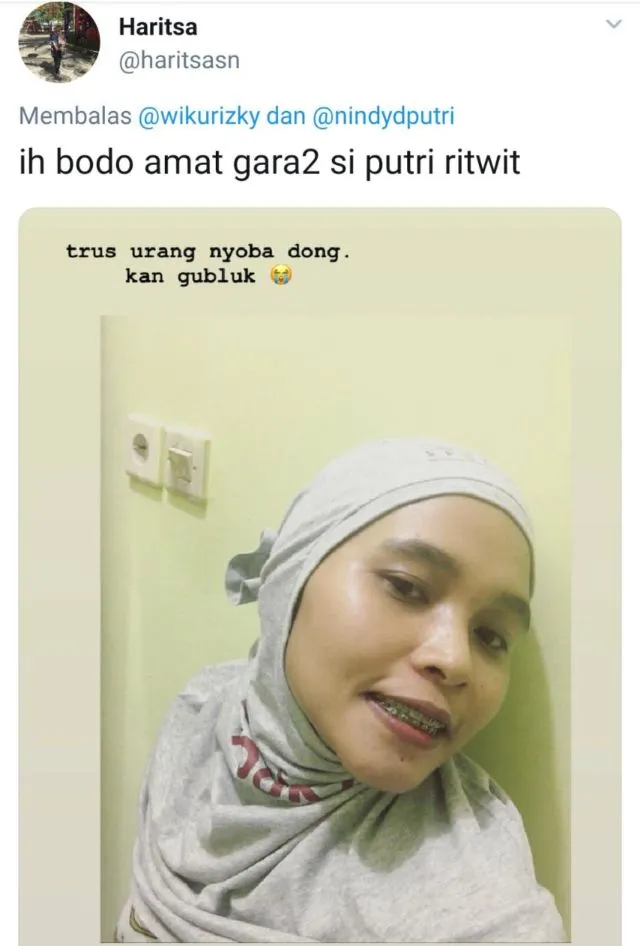 Daripada Beli Hijab Sport Mahal, Cowok ini Beri Solusi Kocak buat Ukhti-Ukthi yang Mau Olahraga 11