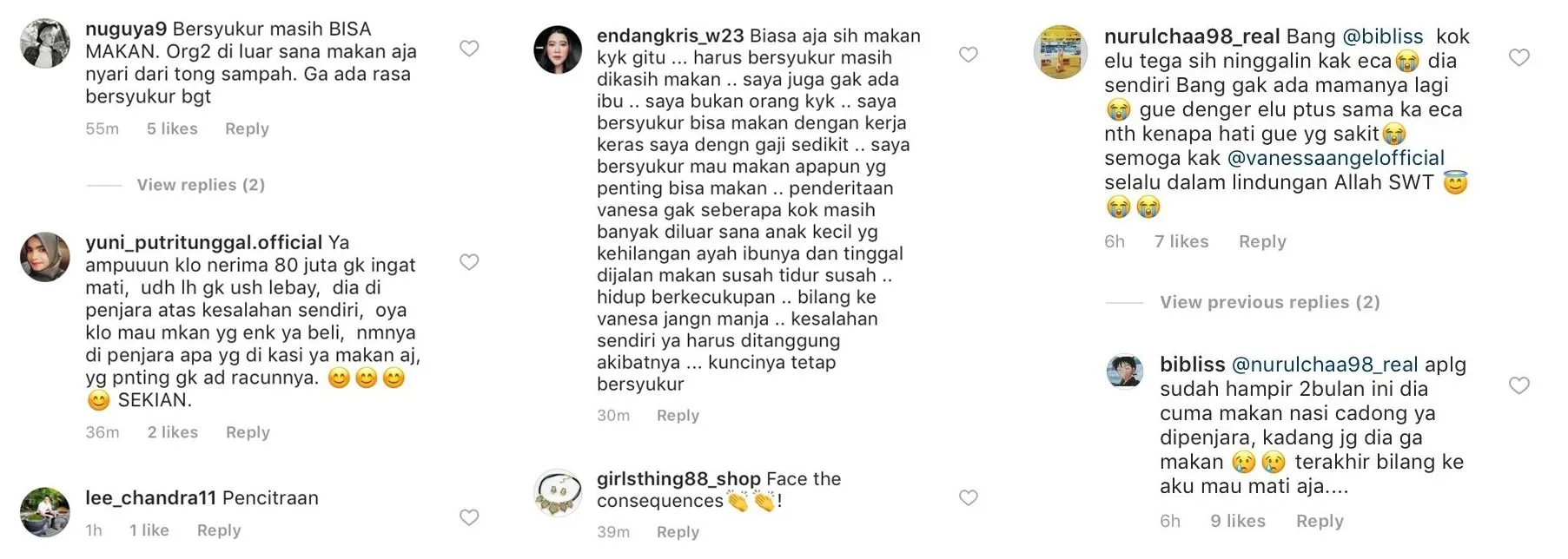 Lama Tak Terdengar, Vanessa Angel Dikabarkan 'Tersiksa' di Penjara. Gini Pembelaan Sang Pacar 4