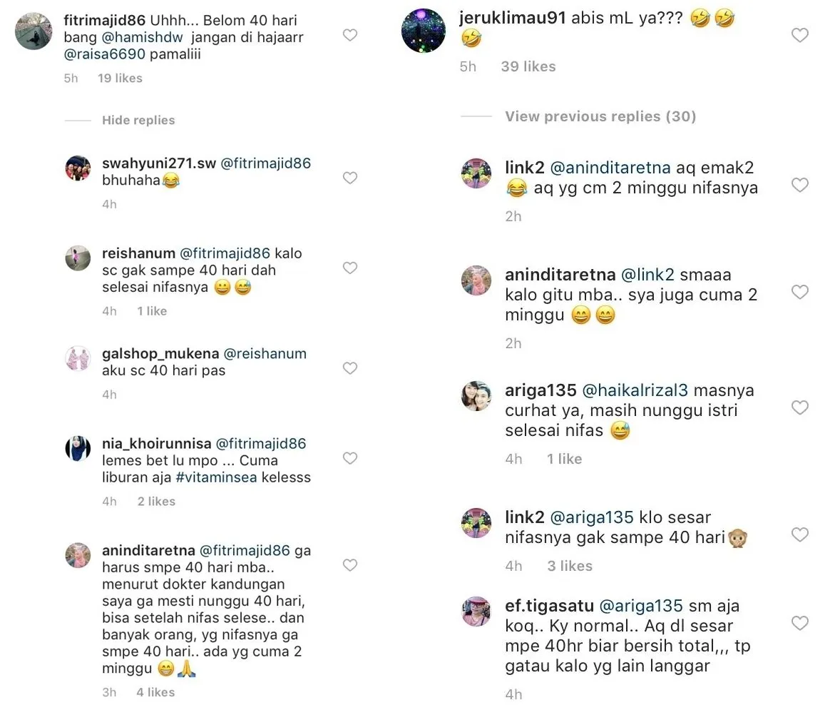 Hamish Daud Selfie Bareng Raisa Pasca Lahiran, Warganet Malah Bahas Masa Nifas. Kocak Deh! 4