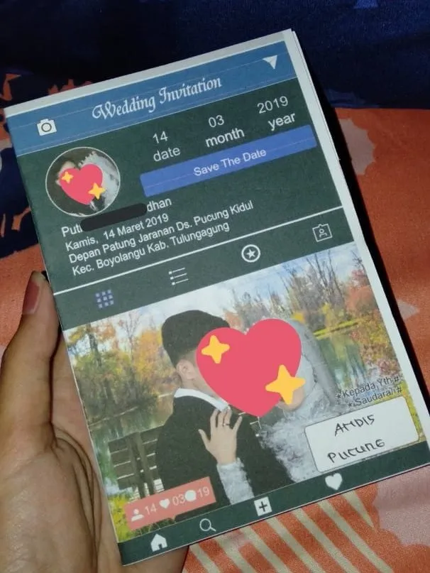 14 Desain Undangan Nikah yang Paling Out of The Box. Saking Kreatifnya Malah Bikin Kita Jadi Ngakak 15