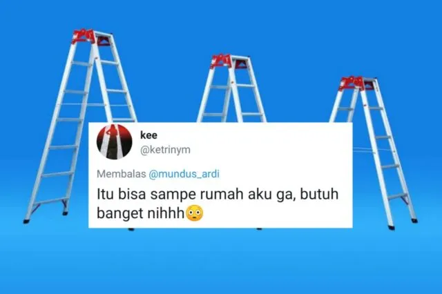 Bukannya Takut, Warganet Malah Bercandain Video Tangga yang Konon Bisa Jalan Sendiri. Kerad Emang! 15