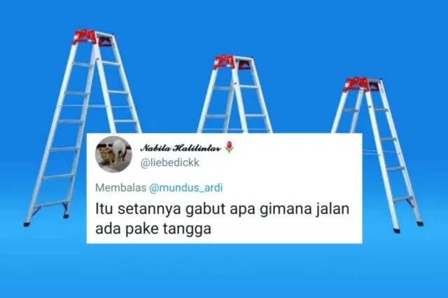 Bukannya Takut, Warganet Malah Bercandain Video Tangga yang Konon Bisa Jalan Sendiri. Kerad Emang! 26