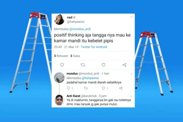 Bukannya Takut, Warganet Malah Bercandain Video Tangga yang Konon Bisa Jalan Sendiri. Kerad Emang! 19
