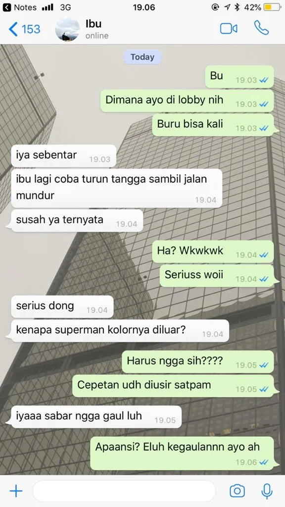 Beredar Chat Ibu dan Anak yang Kelewat Kocak; Gambaran Hubungan Tanpa Sekat Bak Sahabat 8