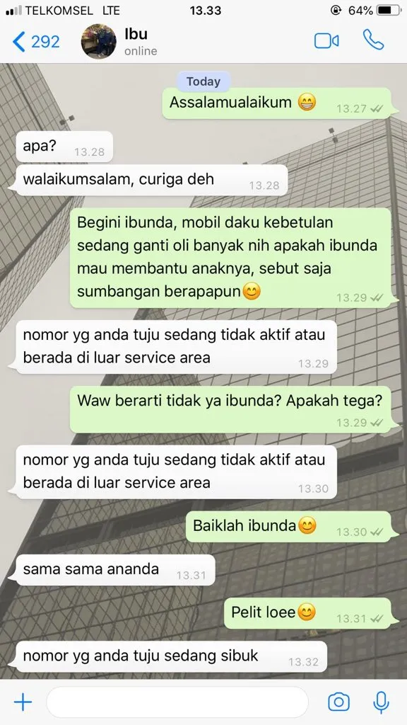 Beredar Chat Ibu dan Anak yang Kelewat Kocak; Gambaran Hubungan Tanpa Sekat Bak Sahabat 12