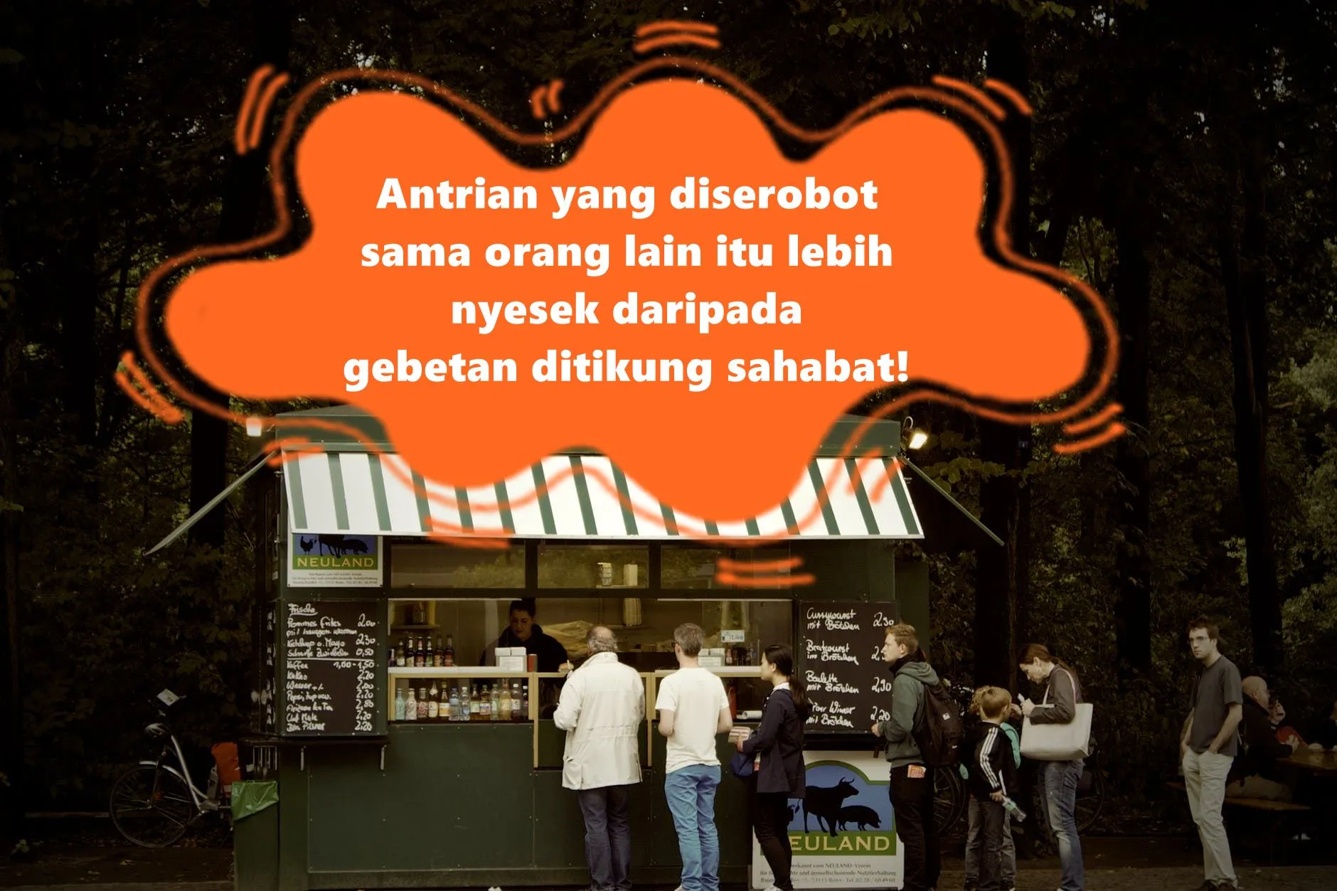 8 Drama Antre Makanan ini Mungkin Pernah Dialami Semua Orang. Malah Jadi Bikin Makan Ati Banget, Ya? 9