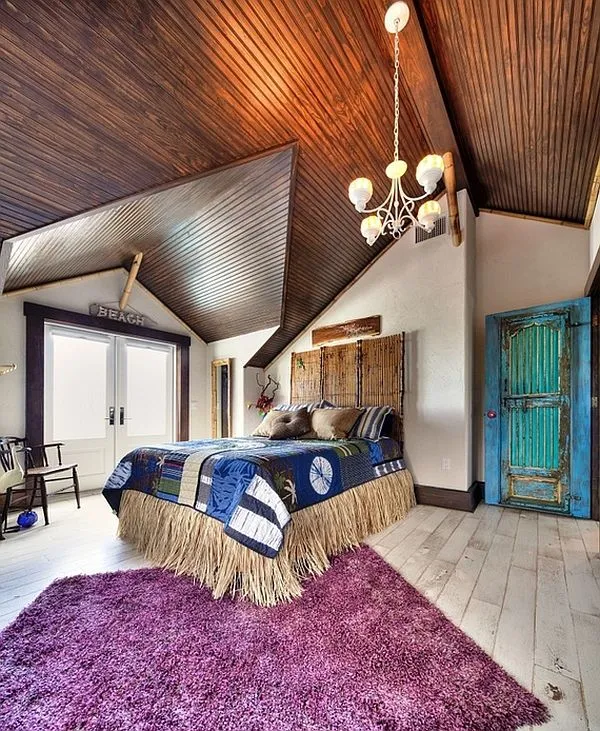 12+ Ide Dekorasi Kamar Bergaya Bohemian yang Bikin Kamu Seolah-olah Kayak Seniman 15