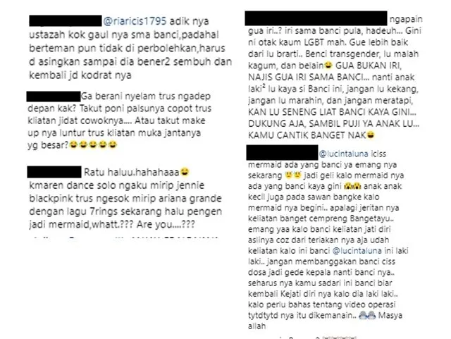 Lucinta Luna dan Ria Ricis Kolaborasi Jadi 'Putri Duyung' Cantik. Kira-Kira Dinyinyirin Nggak, Ya? 2