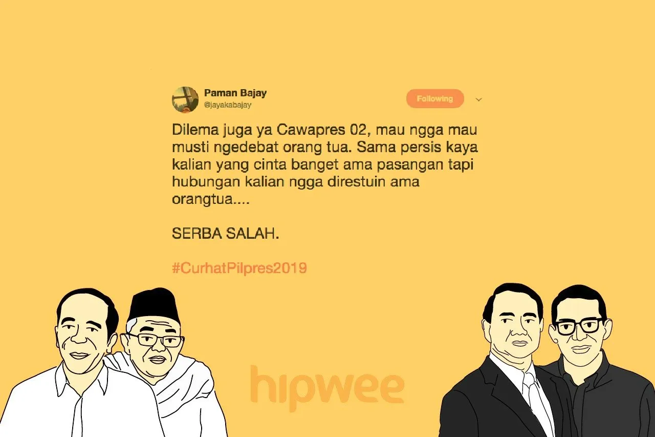 Menyimak Debat Cawapres dari Sudut Pandang Warganet dalam #CurhatPilpres2019. Selow dan Kocak~ 15