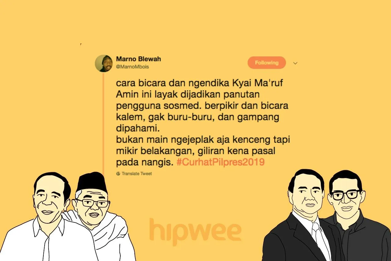 Menyimak Debat Cawapres dari Sudut Pandang Warganet dalam #CurhatPilpres2019. Selow dan Kocak~ 26