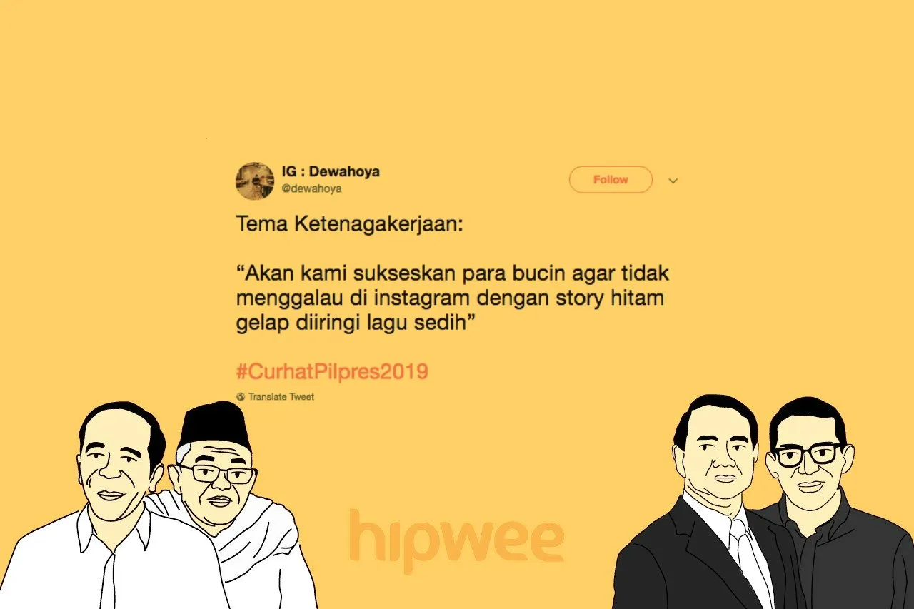 Menyimak Debat Cawapres dari Sudut Pandang Warganet dalam #CurhatPilpres2019. Selow dan Kocak~ 19