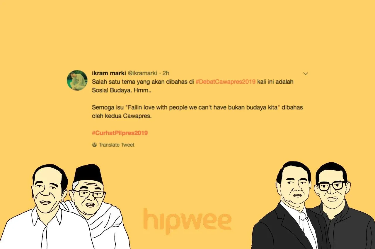 Menyimak Debat Cawapres dari Sudut Pandang Warganet dalam #CurhatPilpres2019. Selow dan Kocak~ 16