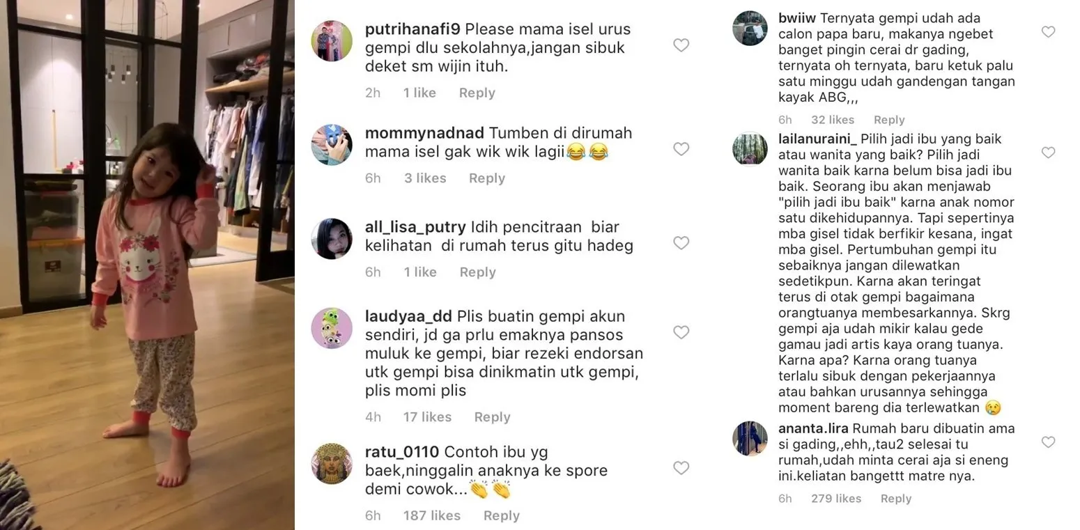 Gisella Unggah Foto Bareng Gempi Setelah Dituduh Pansos. Caption-nya Menohok Abis! 4