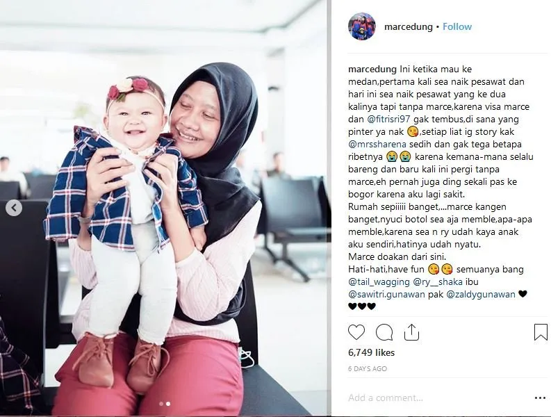 Pengasuh Anak Sharena-Ryan Delon Gagal Ikut Liburan ke Belanda, Ini Potret Kesedihannya! 4