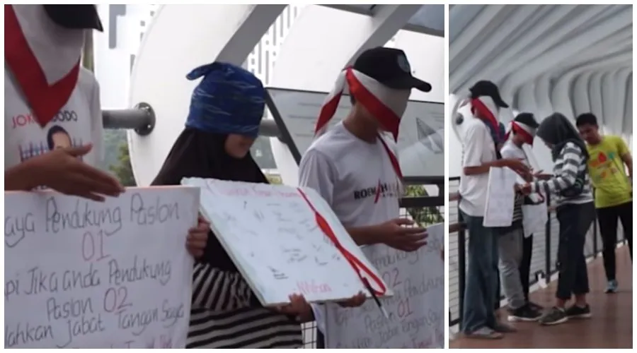 Eksperimen Sosial di Tengah Peliknya Nuansa Politik Indonesia. Nyatanya Banyak yang Rindu Kedamaian