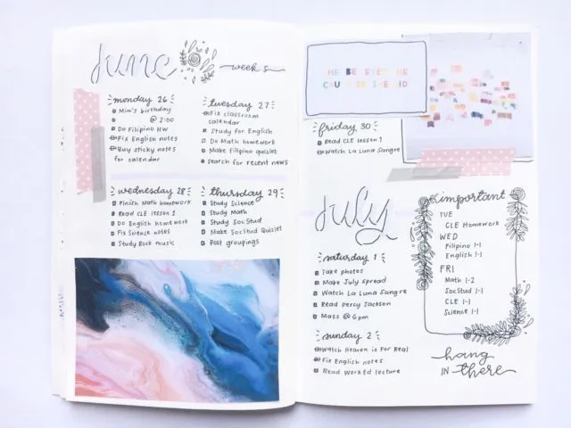 7 Cara Membuat Catatan Aesthetic di Buku yang Keren 14