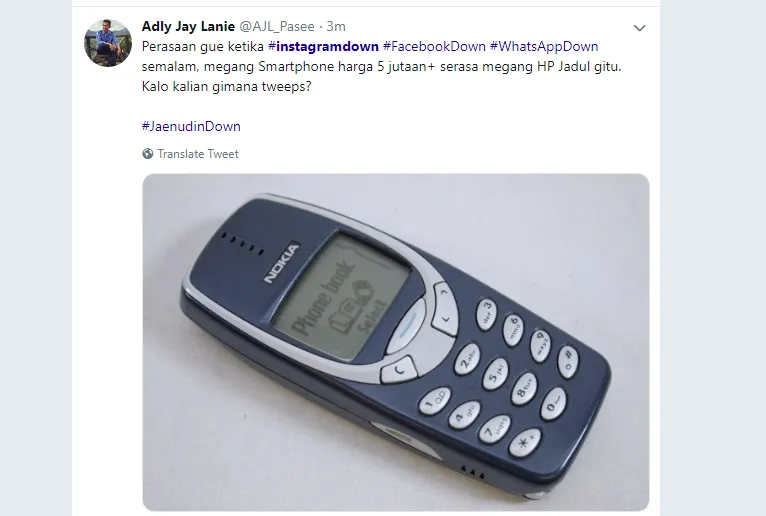 Instagram dan Facebook Down, Anak Twitter Ejek Pakai Meme Karena Penggunanya Pada Ngungsi. Terselow! 7