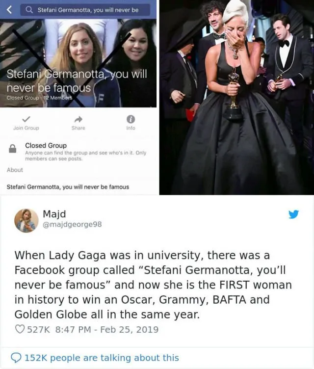 Kini Sukses Jadi Artis Besar di Dunia, Lady Gaga Dulu adalah Korban Cyberbully Parah Semasa Sekolah 5