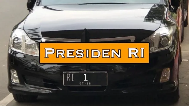 Yuk Kenali Ragam Pelat Nomor Kendaraan Pejabat Negara. Jangan Tahunya RI 1 Doang! 13