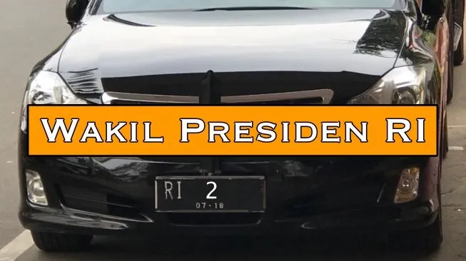 Yuk Kenali Ragam Pelat Nomor Kendaraan Pejabat Negara. Jangan Tahunya RI 1 Doang! 14