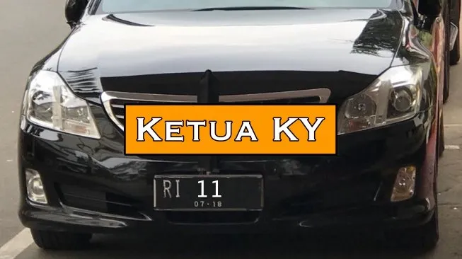 Yuk Kenali Ragam Pelat Nomor Kendaraan Pejabat Negara. Jangan Tahunya RI 1 Doang! 23