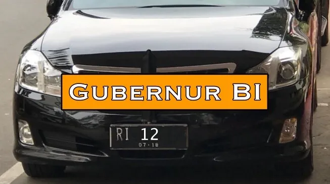 Yuk Kenali Ragam Pelat Nomor Kendaraan Pejabat Negara. Jangan Tahunya RI 1 Doang! 24