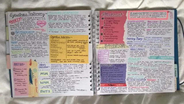 7 Cara Membuat Catatan Aesthetic di Buku yang Keren 11