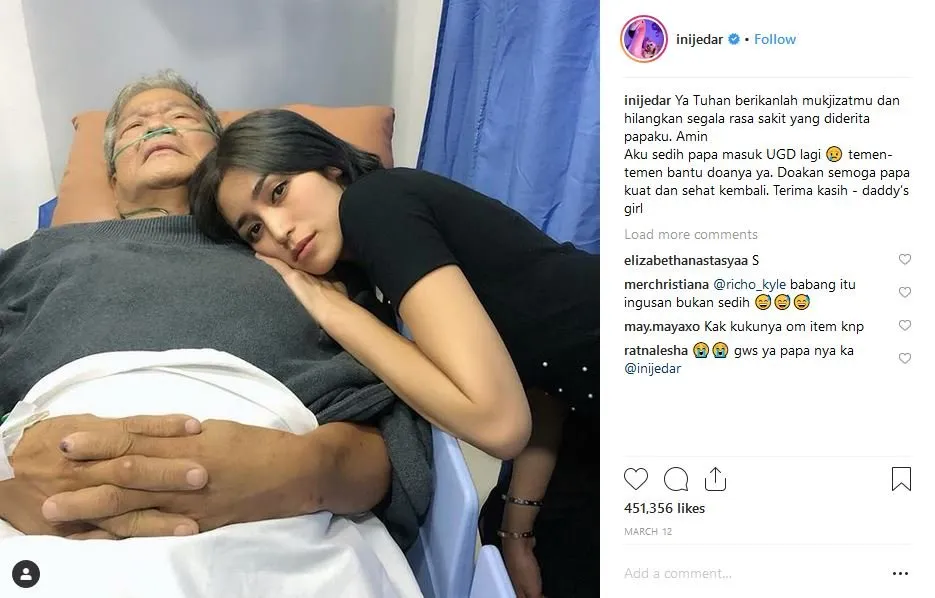 Ayah Jedar Sakit dan 2 Kali Gagal Operasi, Artis Cantik Ini Sesalkan Diagnosis Rumah Sakit 4