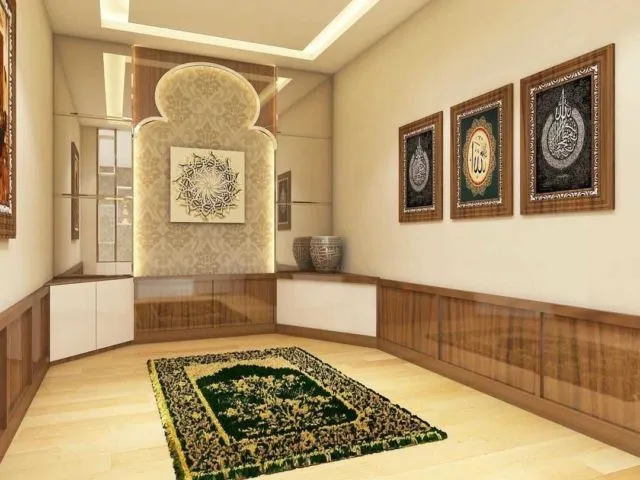 11+ Desain Ruang Sholat Minimalis di Dalam Rumah 15