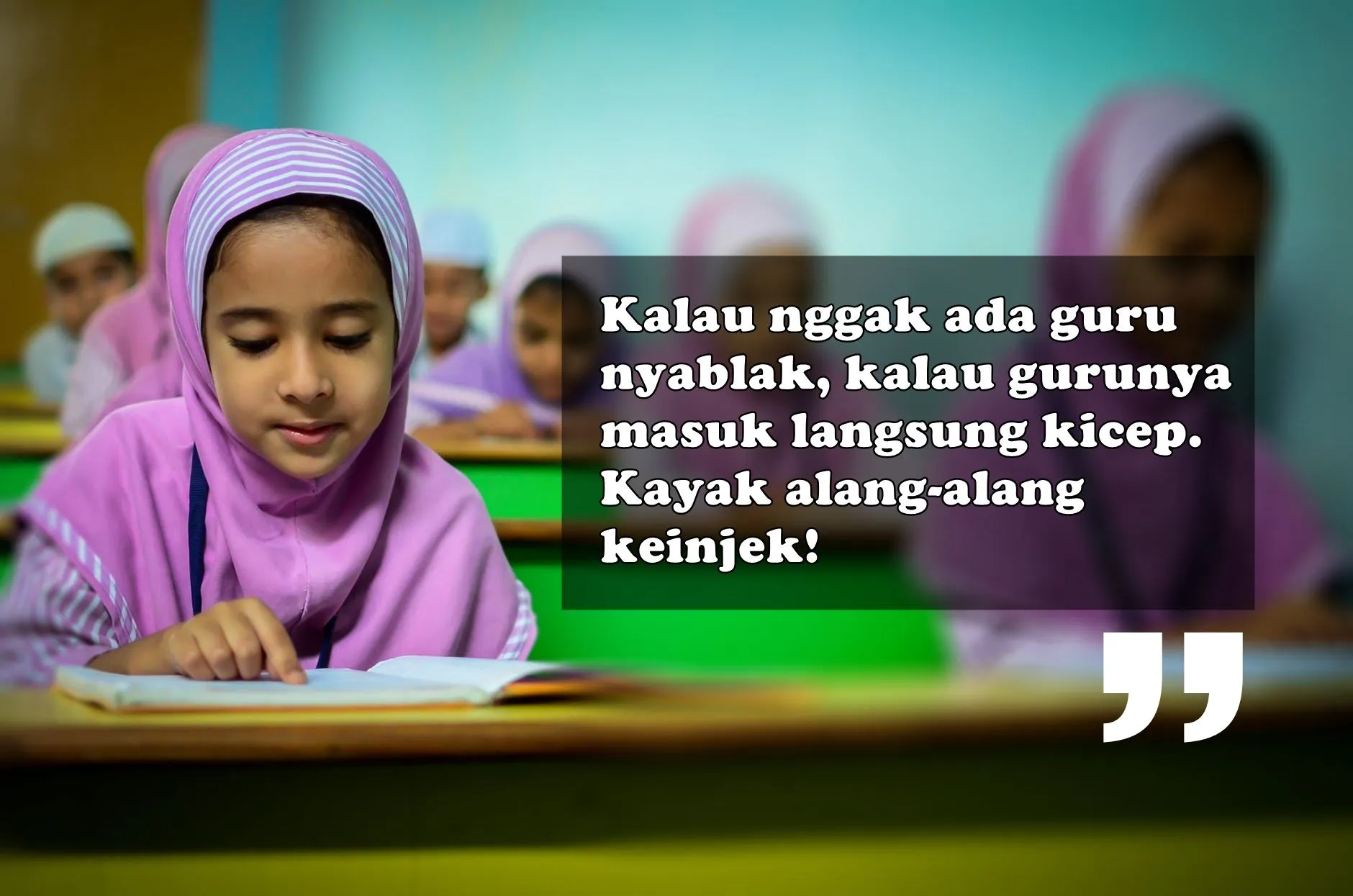 7 Hal Ajaib yang Entah Kenapa Selalu Menyerang Saat Lagi di Kelas. Kocak sih, Tapi Kok Bisa Gitu? 11