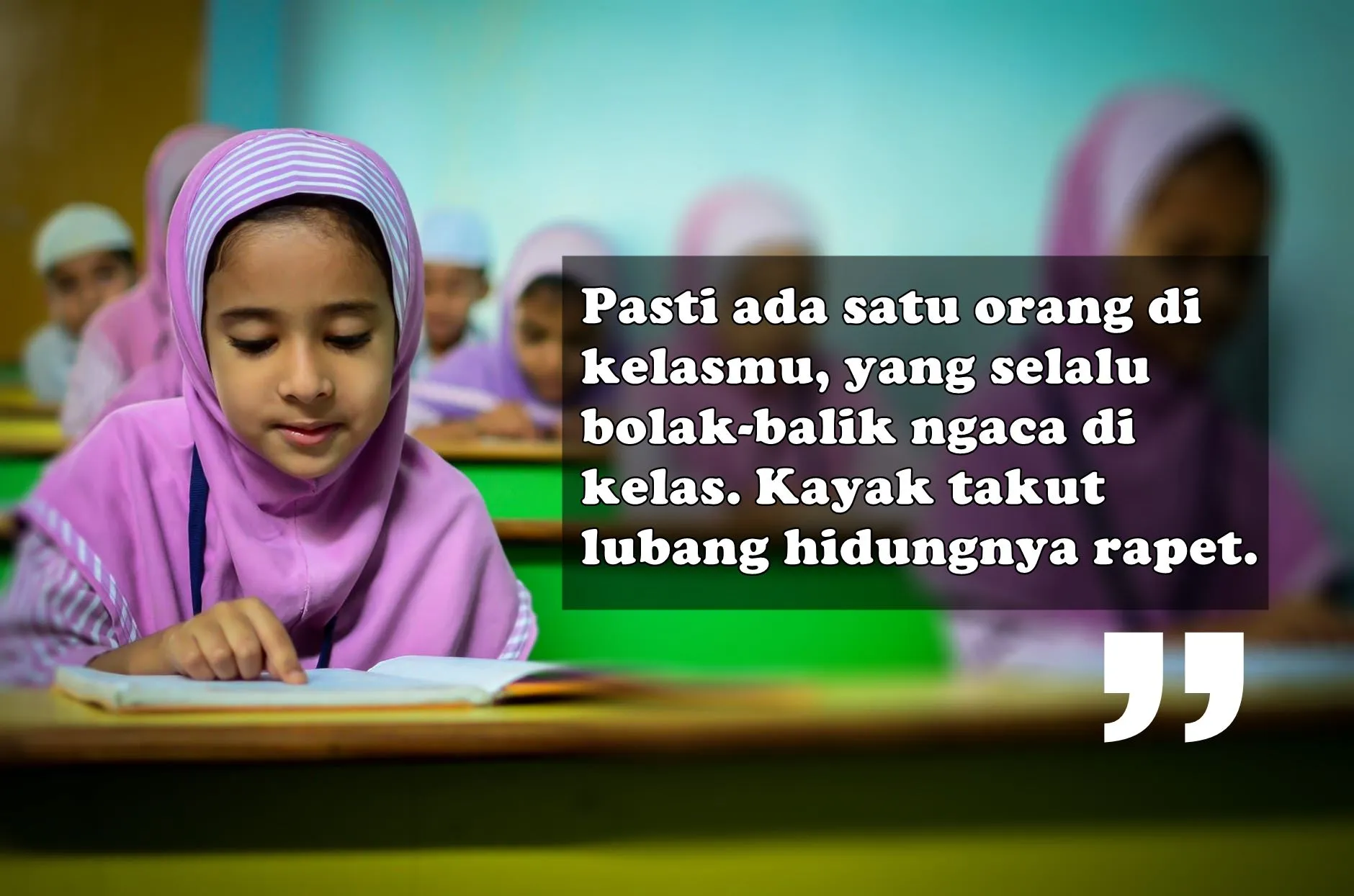 7 Hal Ajaib yang Entah Kenapa Selalu Menyerang Saat Lagi di Kelas. Kocak sih, Tapi Kok Bisa Gitu? 10