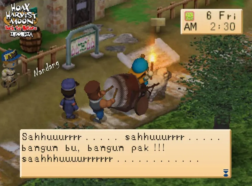 13 Meme Game Harvest Moon dengan Latar Tempat di Indonesia. Sarat akan Kearifan Lokal Banget deh! 18