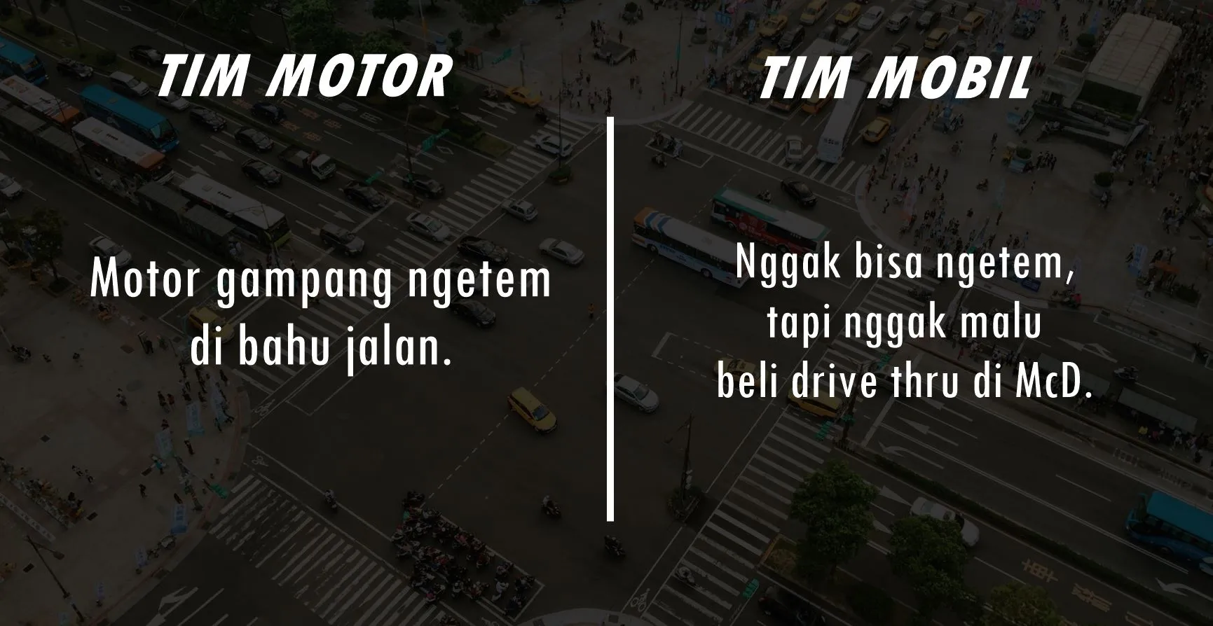 8 Perdebatan Tim Motor vs Tim Mobil yang Nggak Ada Habisnya. Apa pun Kendaraannya, Bersyukur Aja! 11