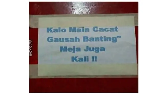 13 Peringatan Kocak yang Cuma Ada di Warnet. Dulu Sering Bikin Risih, Sekarang Malah Bikin Kangen 14