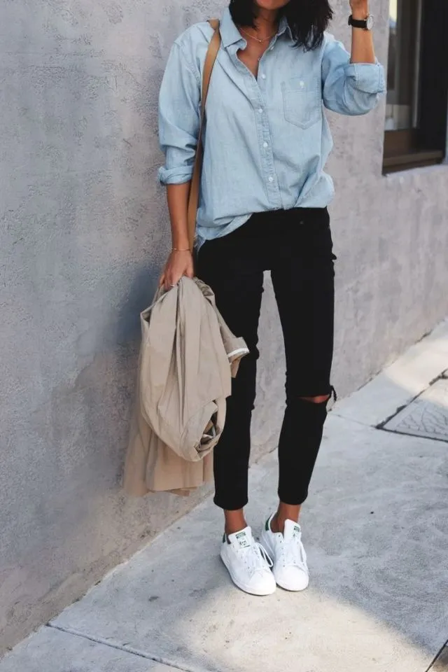 10 Outfit Esensial Ala Gaya Minimalis, Cocok Untuk Kamu yang Berkantong Tipis 20