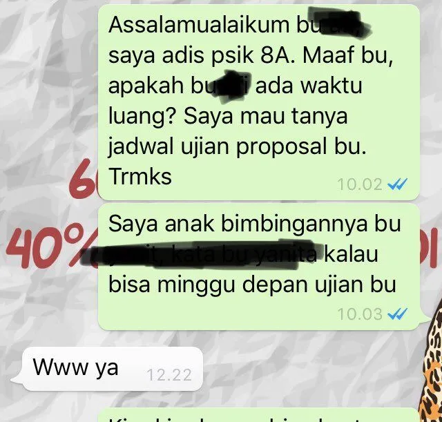 12 Balasan Chat dari Dospem ini Bukti Bahwa Skripsi Macet Kadang Bukan Karena Kita. Serba Salah, Ya~ 17