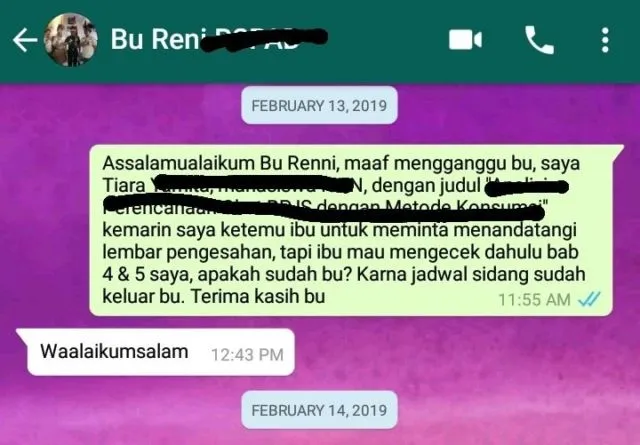 12 Balasan Chat dari Dospem ini Bukti Bahwa Skripsi Macet Kadang Bukan Karena Kita. Serba Salah, Ya~ 15