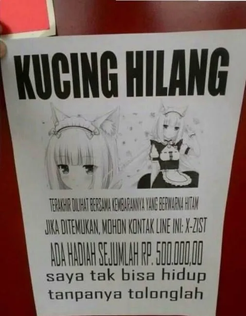 10 Berita Kehilangan Paling Kocak yang Pernah Ada. Ngeselin Kayak Gini Masih Ada yang Mau Bantuin? 19