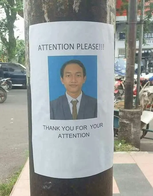 10 Berita Kehilangan Paling Kocak yang Pernah Ada. Ngeselin Kayak Gini Masih Ada yang Mau Bantuin? 13