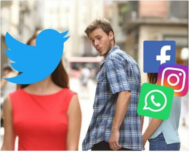 13 Meme yang Warnai Hari Saat IG, FB, dan Whatsapp Down Kemarin. Hiburan Lain Sembari Buka Twitter 21