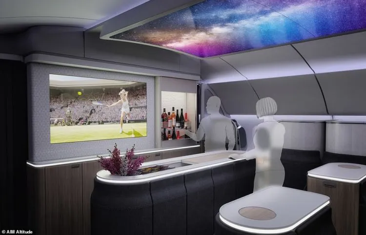 Begini Imajinasi Desain Interior Kabin Pesawat di Masa Depan. Fasilitas dan Tampilannya Keren Banget Sih! 12