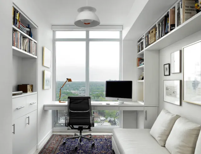 11 Desain Workspace Minimalis Buatmu yang Kerja dari Rumah. Privasi Iya, Kondusif Juga 20