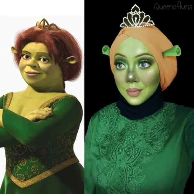 10 Potret Hijab Cosplay Animasi ala @queenofluna yang Kecenya Kebangetan. Kok Bisa Mirip Gitu Sih? 15