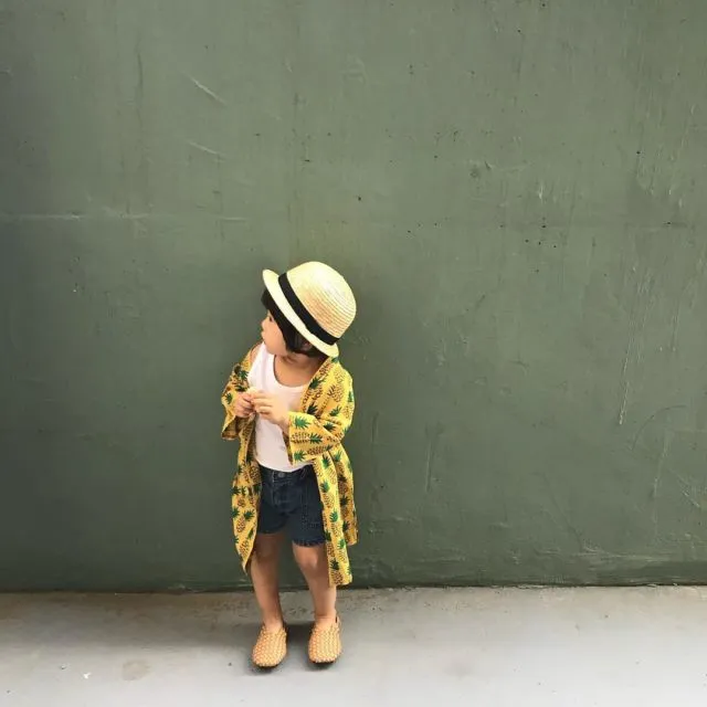 Nyaman dan Bikin Gemas, Ini 12 Ide Stylish Outfit ala Selebgram Cilik Korea yang Bisa Kamu Terapkan 18