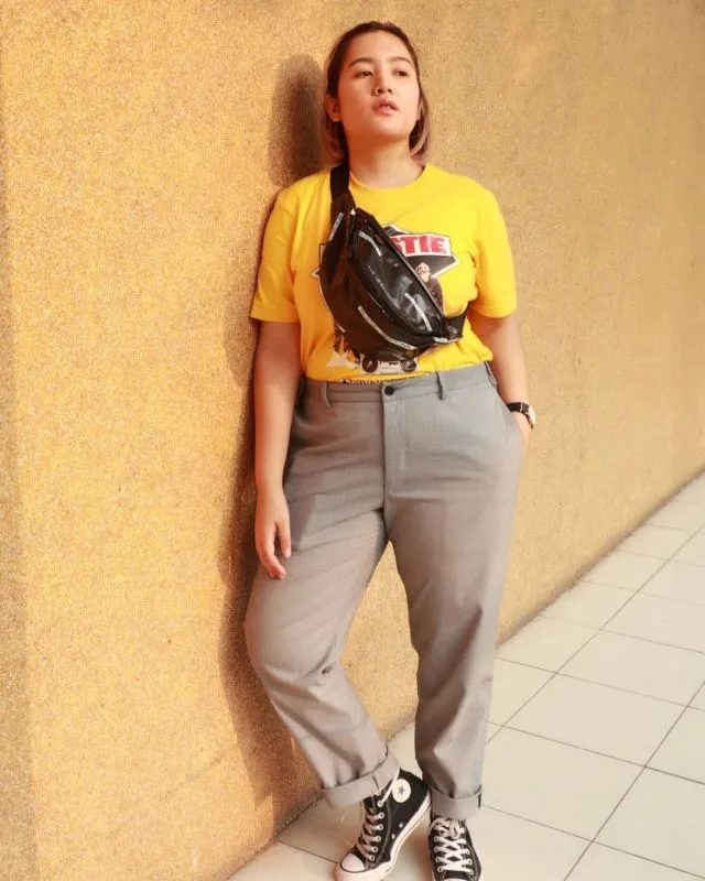 10 Ide Padu Padan Busana ala Selebgram Sandra D Lubis. Sempurna untuk Kamu yang Bertubuh Curvy! 17