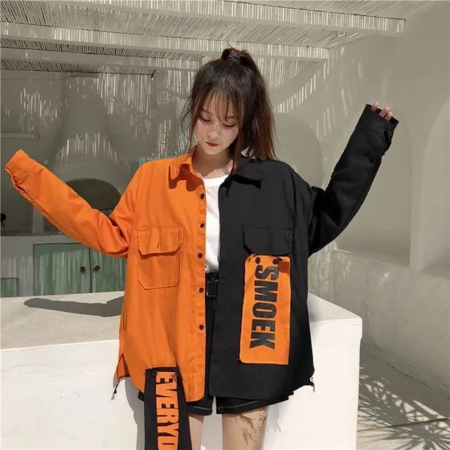 11+ Ide Style Baju Oversize Cewe ala Korea 23