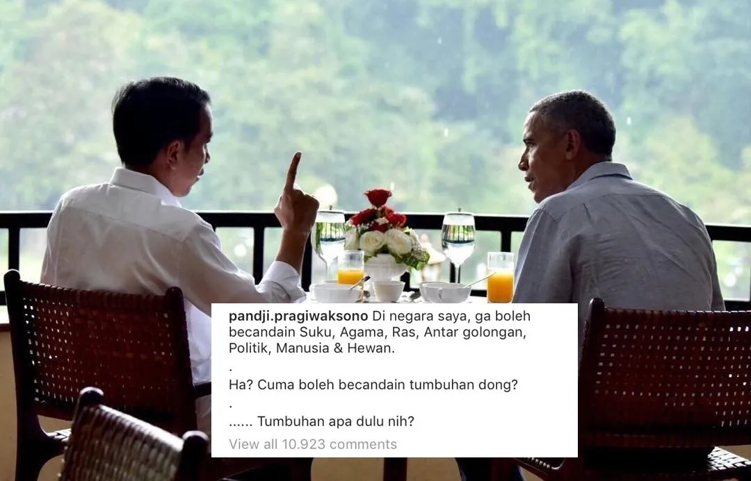 Lagi, Pandji Pragiwaksono Kena Marah Warganet Soal Postingannya yang Kontroversial Ini. Hmmm ~ 3