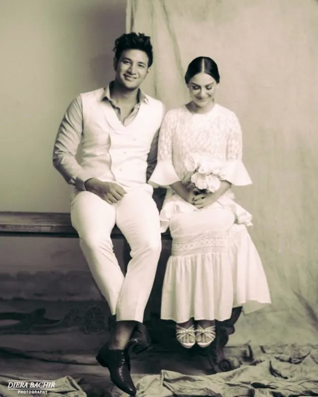 70 Years Challenge, Tema Pre-Wedding Unik ala Irish Bela dan Amar Zoni. Semua Fotonya Hitam Putih! 8