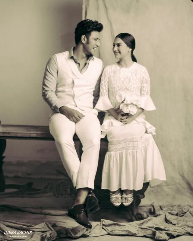 70 Years Challenge, Tema Pre-Wedding Unik ala Irish Bela dan Amar Zoni. Semua Fotonya Hitam Putih! 9