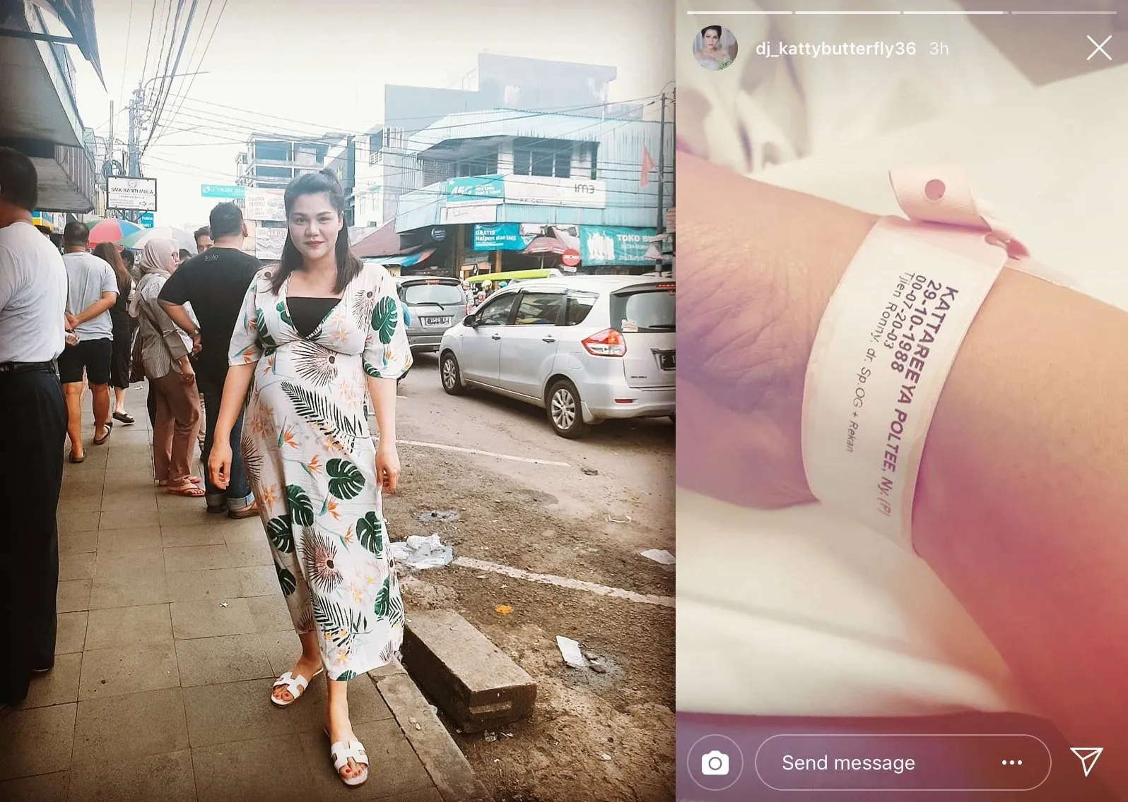 Selamat! DJ Katty Butterfly Lahirkan Bayi Perempuan. Publik Kompak Bilang Mirip Sang Ayah 3